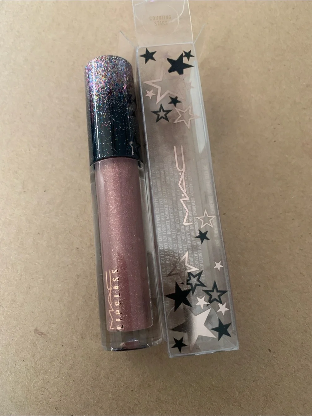 MAC Cosmetics Lustreglass Lip Gloss in Shimmery Rose